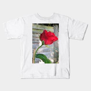 Red Rose Kids T-Shirt